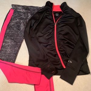 Champion girls jacket and leggings